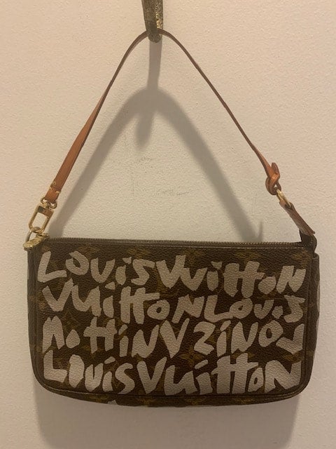 Stephen Sprouse Louis Vuitton Monogram Graffiti Pochette Accessoires
